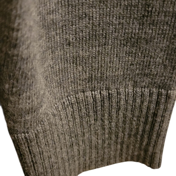 Merona Wool Gray Argyle Sweater Size M NWT - Picture 3 of 3